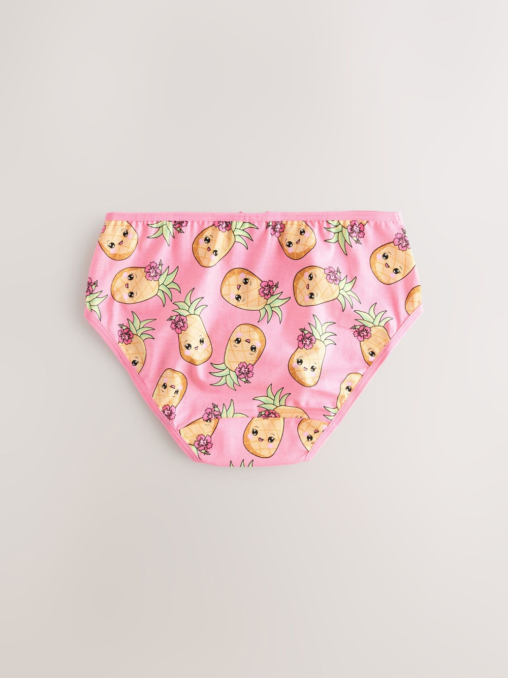 Трусы для девочки Next AA7-135, 5 шт., Розовый, Голубой, Желтый