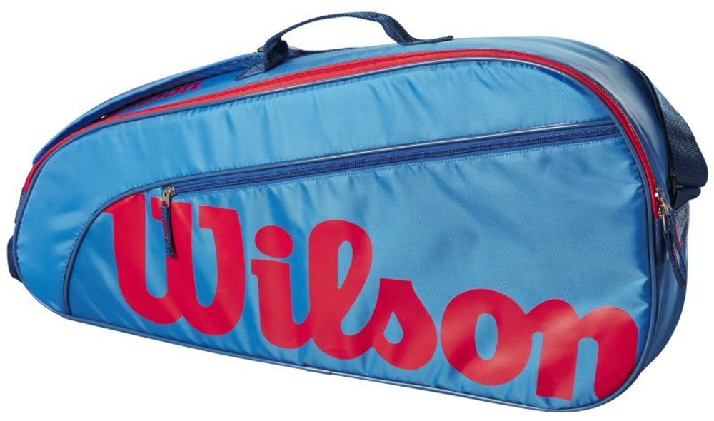 Сумка теннисная Wilson Junior 3 PK Racket Bag - небесный