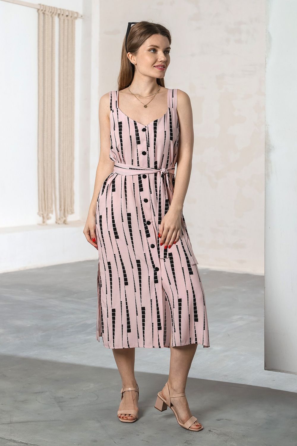 Сарафан Кристалл-1 Виотекс ПУДРОВЫЙ