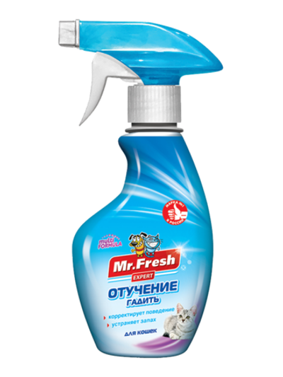 Mr.Fresh Expert Отучение гадить для кошек, Спрей 200мл.