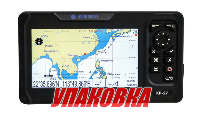 Картплоттер морской 7" 27F с FF, Marine Rocket (упаковка из 2 шт.)