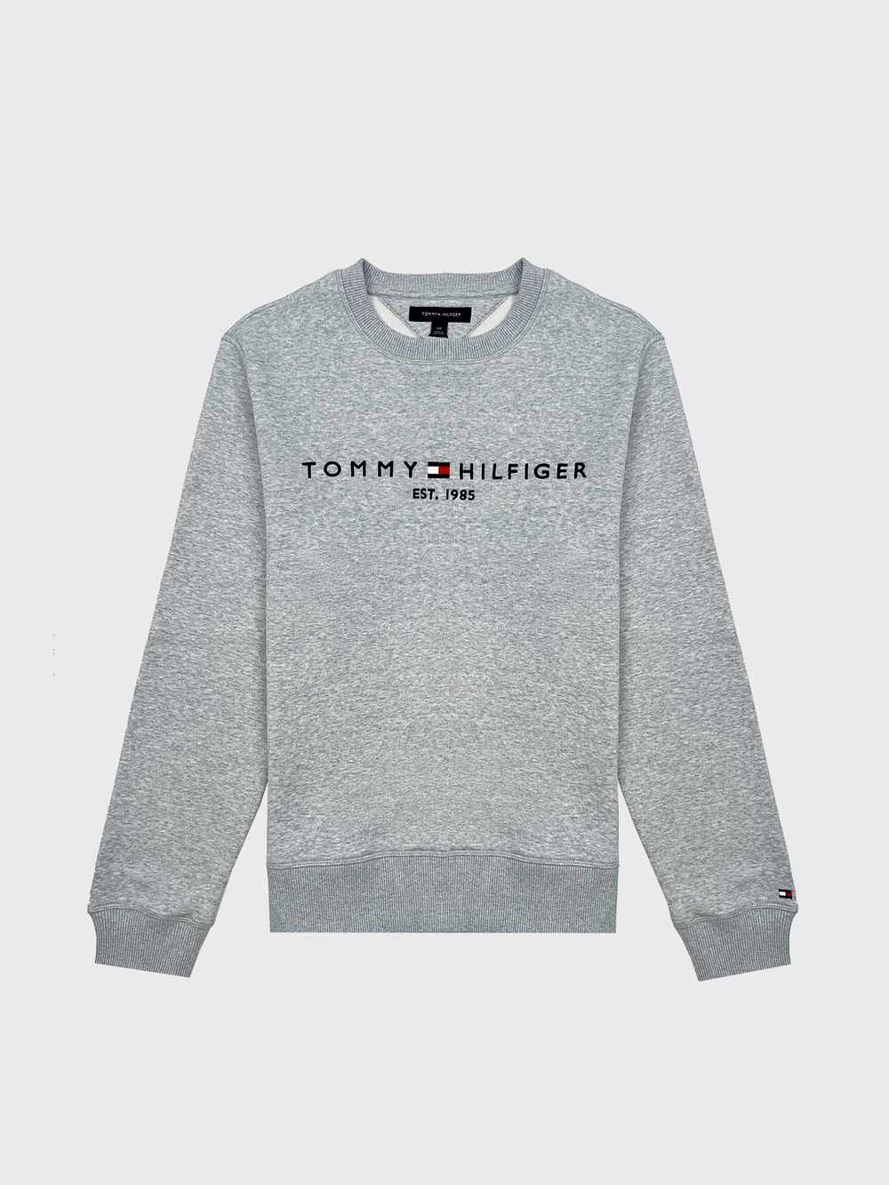Свитшот Tommy Hilfiger Embroidered Tommy Logo Grey Heather
