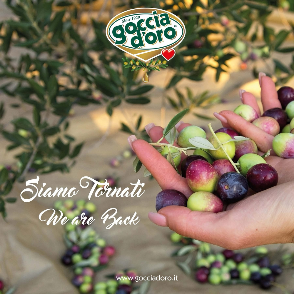 Оливковое масло Goccia D'oro рафинированное 1л Италия