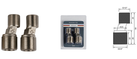 GERHANS RK40501 Эксцентрики ЛЮКС пара