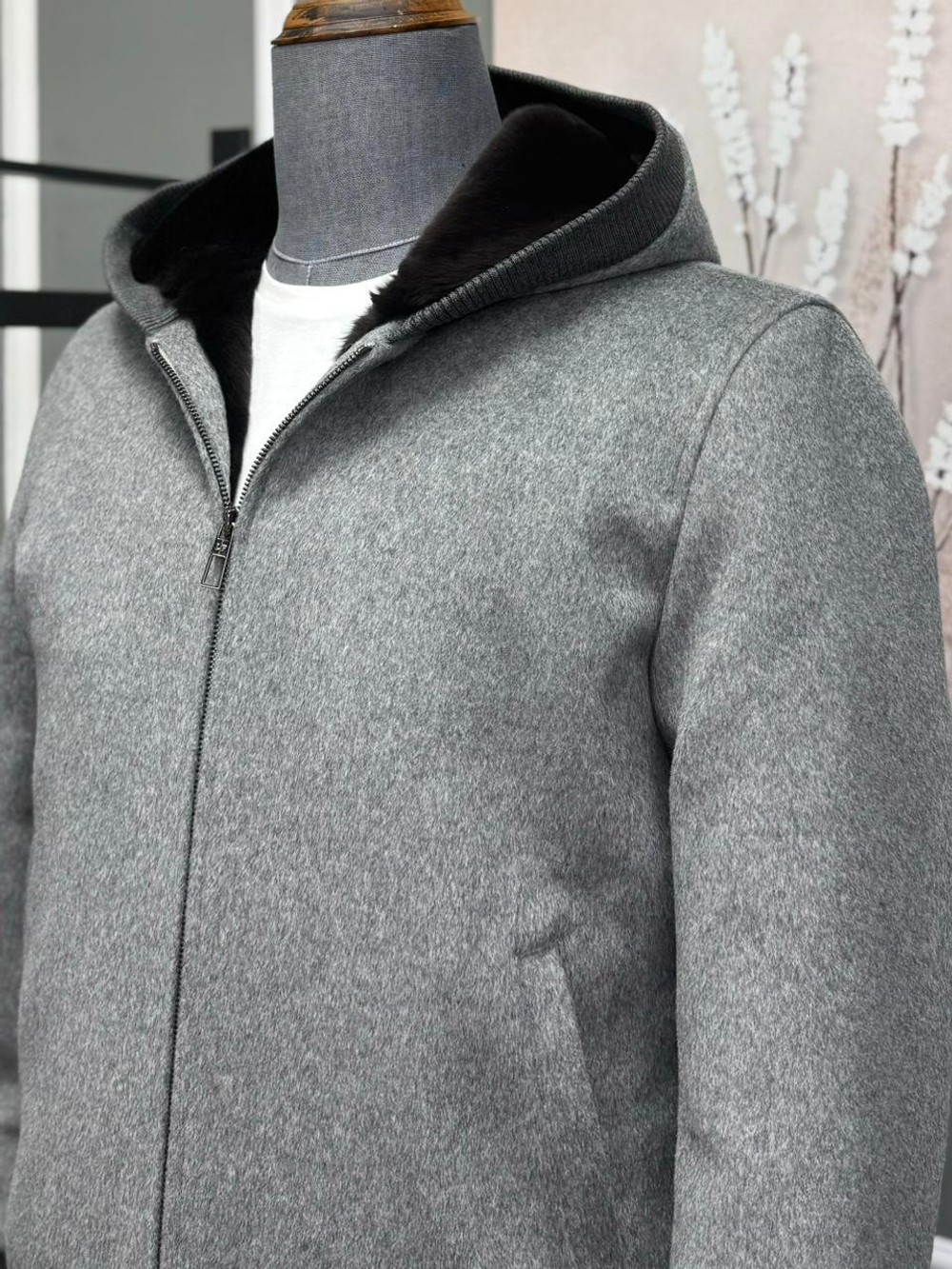 Куртка с мехом Loro Piana