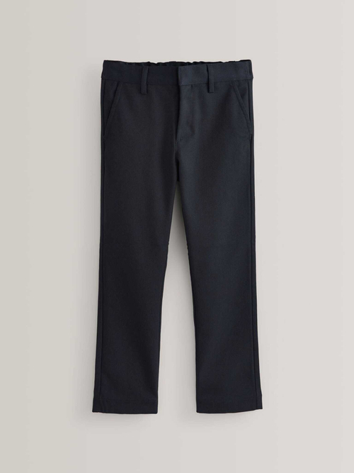 Брюки школьные прямые для мальчика Next 192-594, Темно-синий