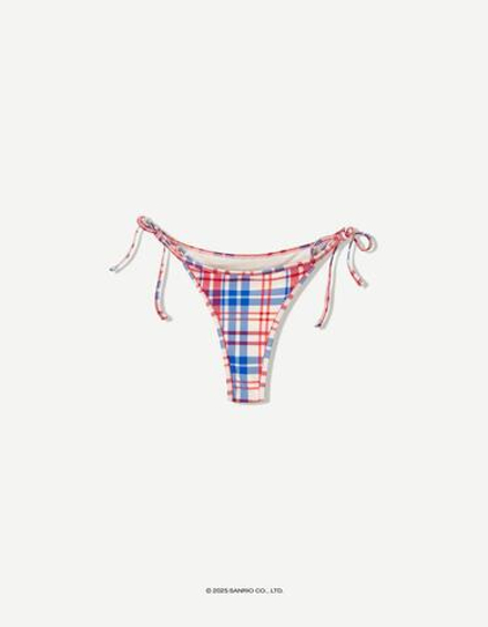 BERSHKA Плавки бикини Hello Kitty, красный