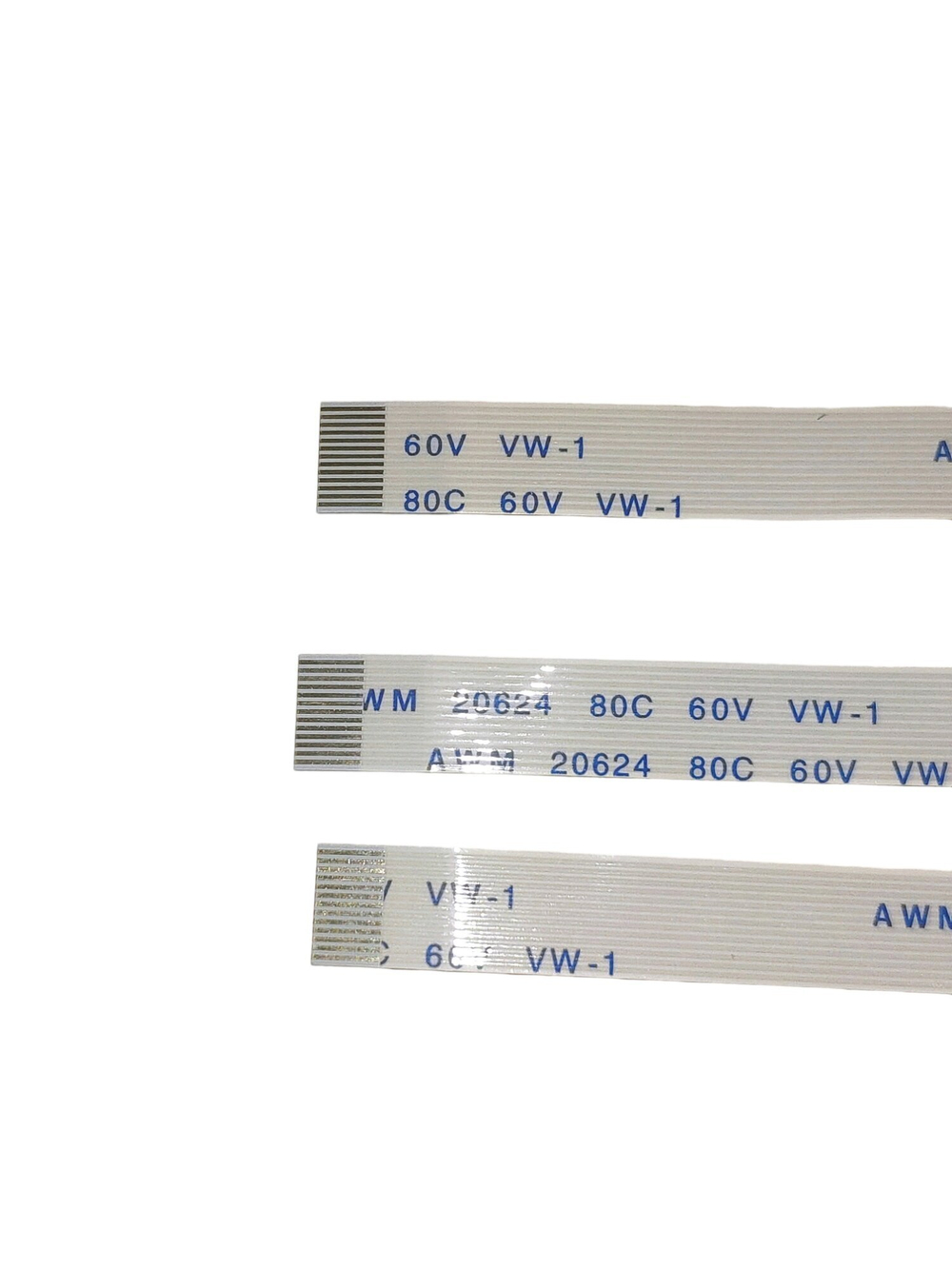 Шлейф FFC 13-pin Шаг 0.5mm Длина 10cm Прямой A-A AWM 20624 80C 60V VW-1