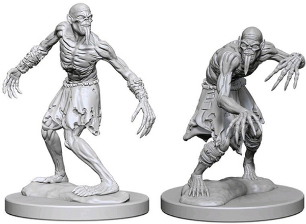 Nolzur's Marvelous Unpainted Miniatures - Ghouls