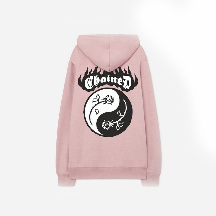 Худи ГОРЕ YIN YANG, розовый