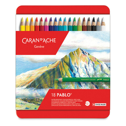 Caran d'Ache Pablo. Набор 18 шт.