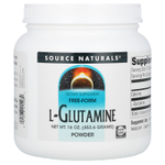 Source Naturals, L-глютамин в порошке, 453,6 г (16 унций)