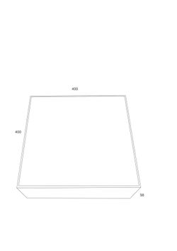 Потолочный светодиодный светильник Maytoni Zon C067CL-L48W4K