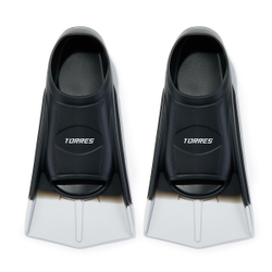 Ласты для бассейна TORRES F01, SWF012407BK, р. EU 45-47 (XXL), черно-серый
