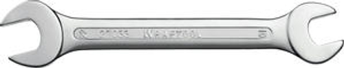 Ключ рожковый гаечный 19х22 мм, Cr-V сталь, хромированный, KRAFTOOL 27033-19-22_z01