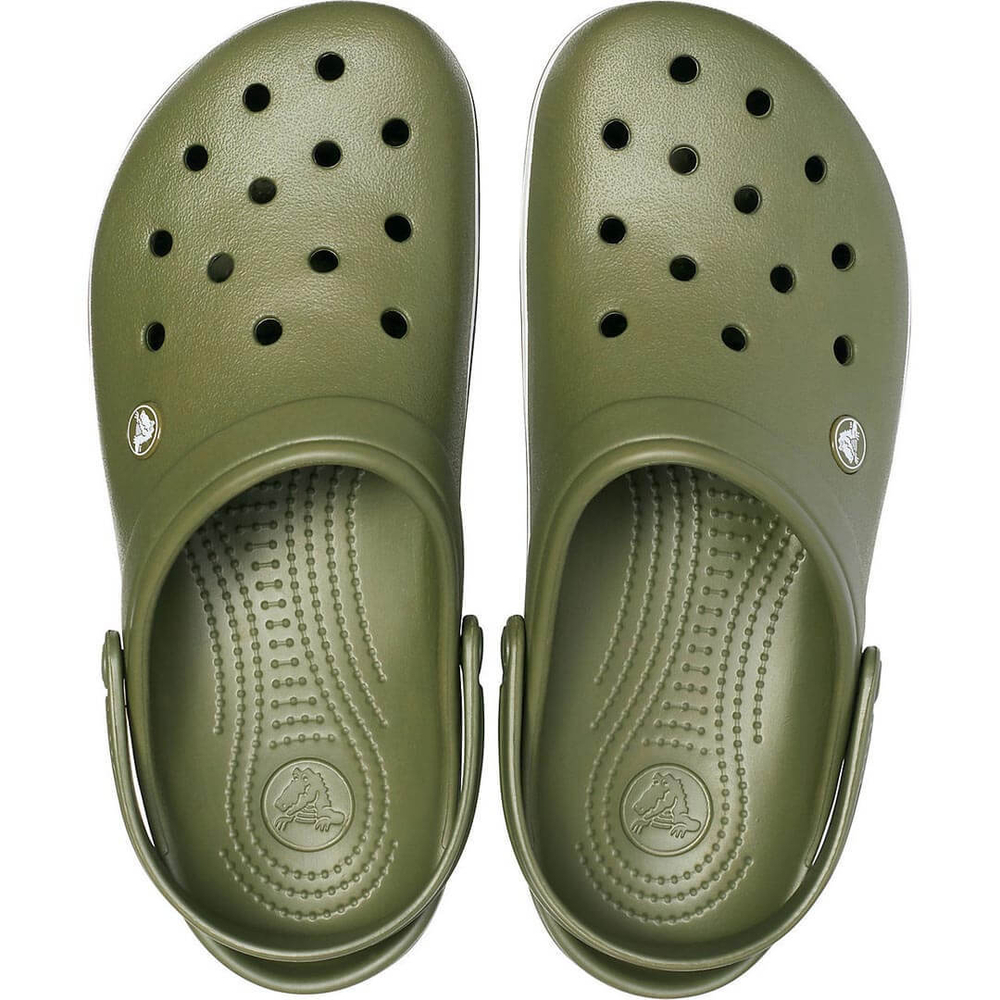 Сабо Crocs Crocband Army Green/White