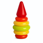 Пирамидка 7дет. 19см. в сетке "Бочечка" (Р.с.)