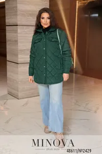 Куртка 2429-зеленый Minova