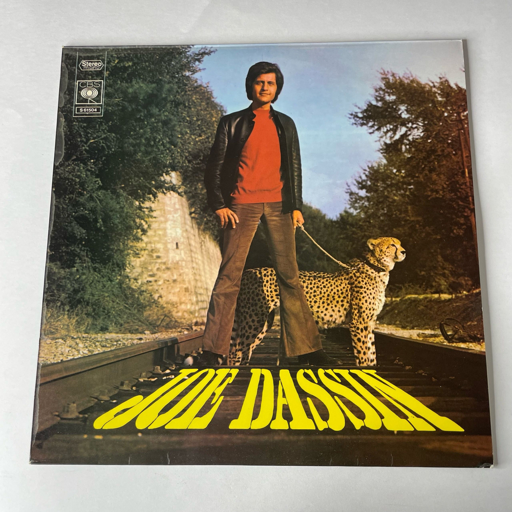 Винтажная виниловая пластинка LP Joe Dassin Джо Дассин, La Fleur Aux Dents (Нидерланды 1970)
