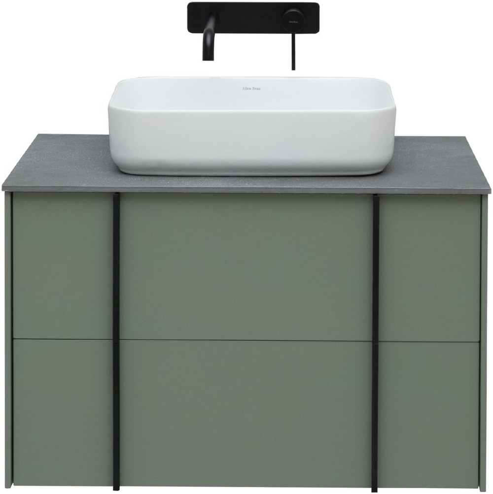 Тумба с раковиной Allen Brau Reality 1.32005.CGM 80 cement grey matt