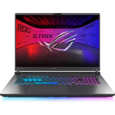 Ноутбук ASUS ROG Strix G18 G815LP-S9097 18"(2560x1600 (матовый, 240Hz, 3ms) IPS)/Intel Core Ultra 7 255HX(2.4Ghz)/32768Mb/2TbPCISSDGb/noDVD/Ext:NVIDIA GeForce RTX 5070(8192Mb)/noOS/Eclipse Gray (90NR0LK1-M00580)