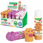 Клей-карандаш 9г. "Лапки. Cat Paw" фигурный колпачок (BRAUBERG)