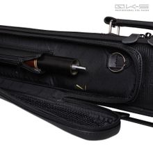 Кейс QK-S Captain 2x2 черный аллигатор