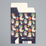 Коробка складная «Космо мир», 16 × 23 × 7.5 см