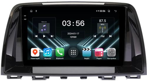 Магнитола для Mazda 6 2012-2014 - FarCar S280 монитор 9.5" IPS на Android 13, CarPlay