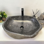 Раковина из речного камня RS-63524 (70*50*16) 0125