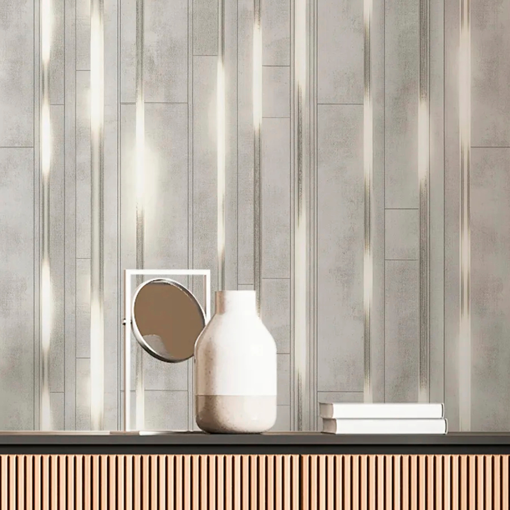 Обои виниловые 75329-14 АСПЕКТ Электро светящиеся полосы, размер 1.06 х 10.05 м