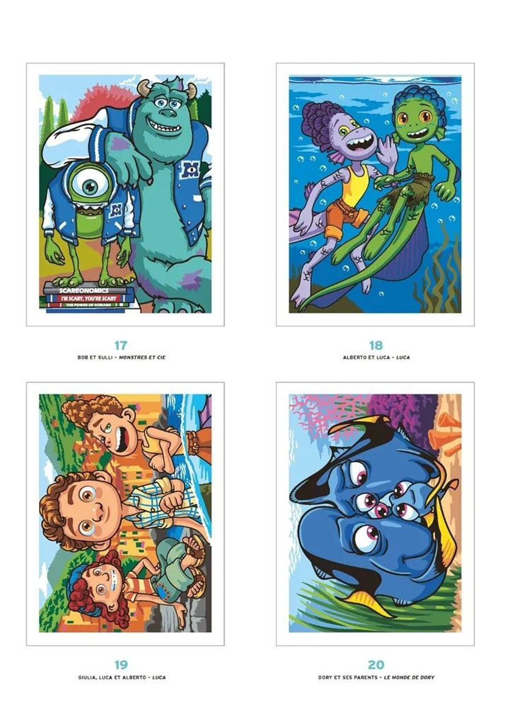 Раскраска по номерам Coloriages mysteres Disney - Геракл, том 10, Les Grands classiques 128стр.