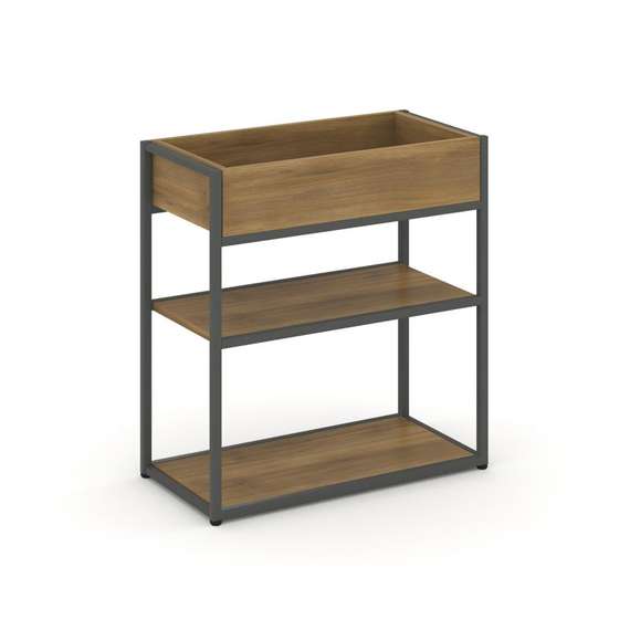 Рифт Стеллаж металлический низкий приставной  RF.STM-011  596*350*750