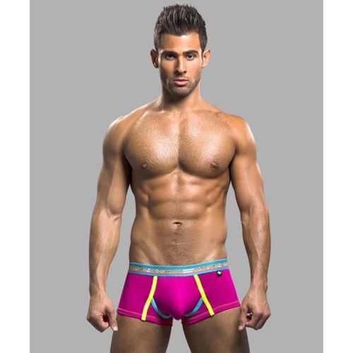 Мужские трусы боксеры розовые Andrew Christian  AC9611