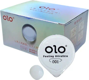 Презервативы OLO 0.01 Feeling Ultrathin с шариком
