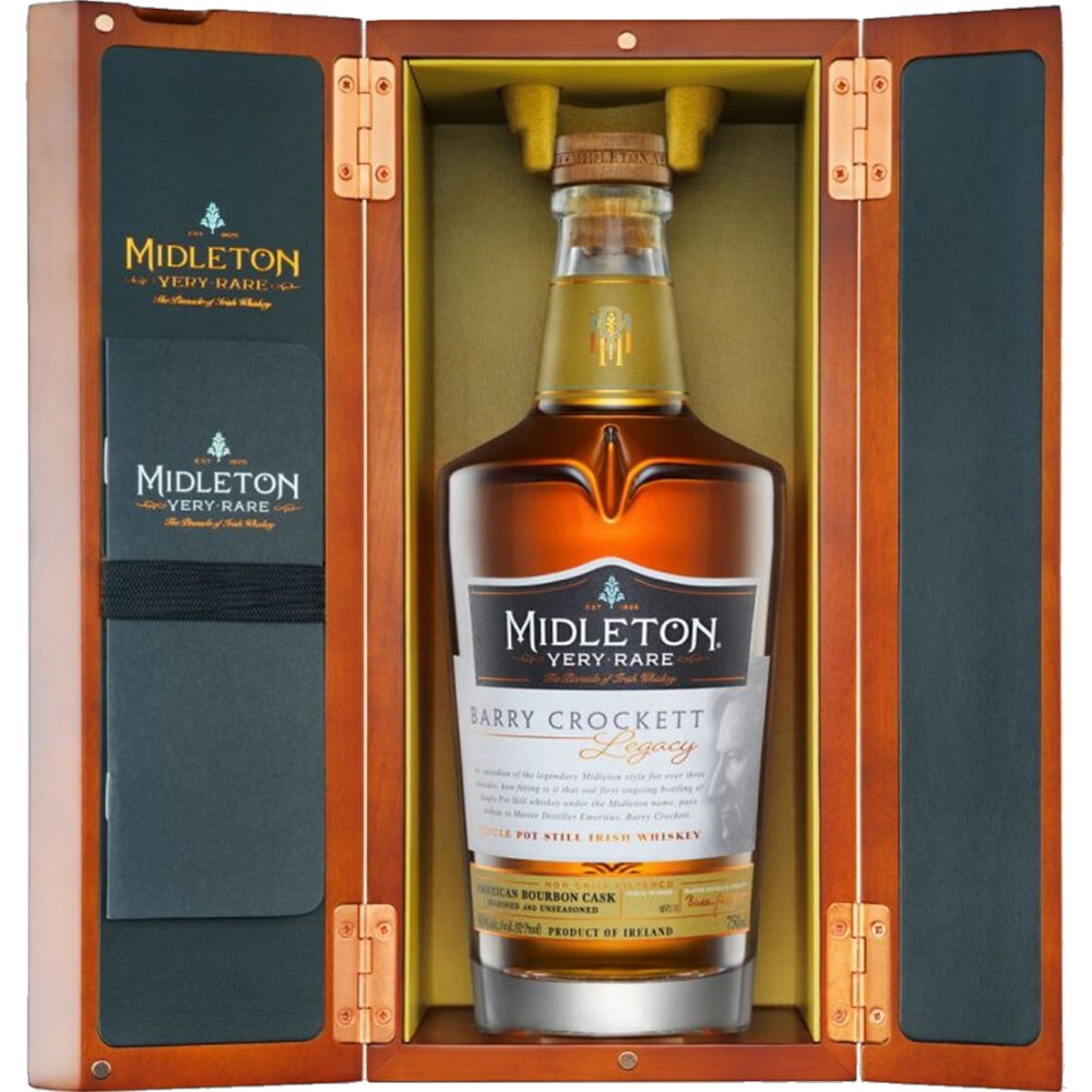 Виски Midleton Barry Crockett 0,7 л. В деревянном ящике