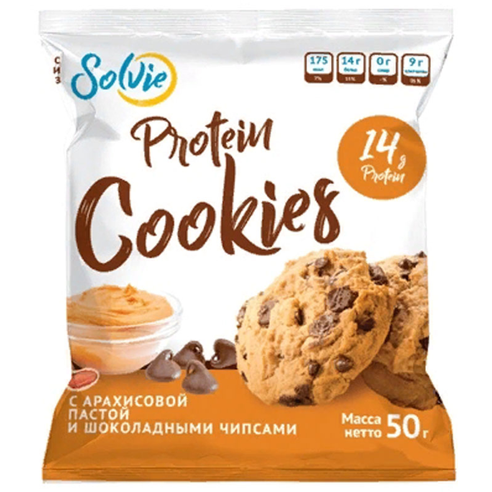 Solvie 30% Протеиновое печенье (50 гр.)