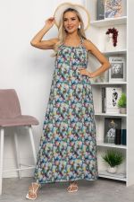Платье Алиготе (серо-зеленое) П15783-12М LT Collection