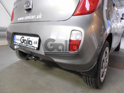 Фаркоп оцинкованный Galia K036C для Kia Picanto 2011-(паспорт и сертификат в комплекте)(без электрики)