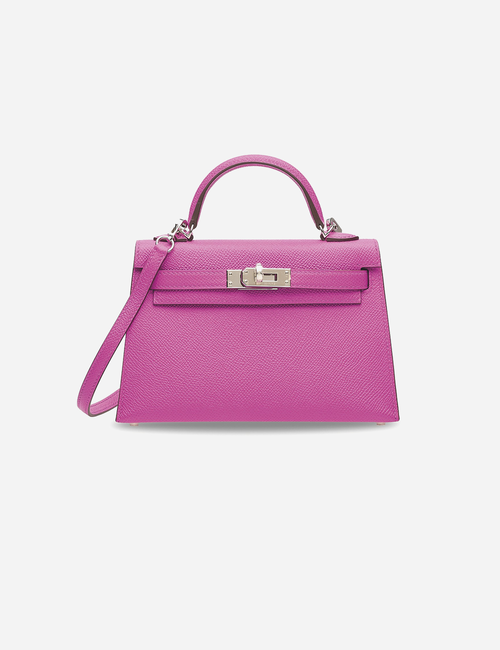 Сумка Hermes Epsom Mini Kelly 20 Palladium Hardware "Magnolia"
