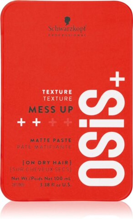 Schwarzkopf Professional Osis+ Mess Up - матирующая паста /   100  ml  / GTIN 4045787999839