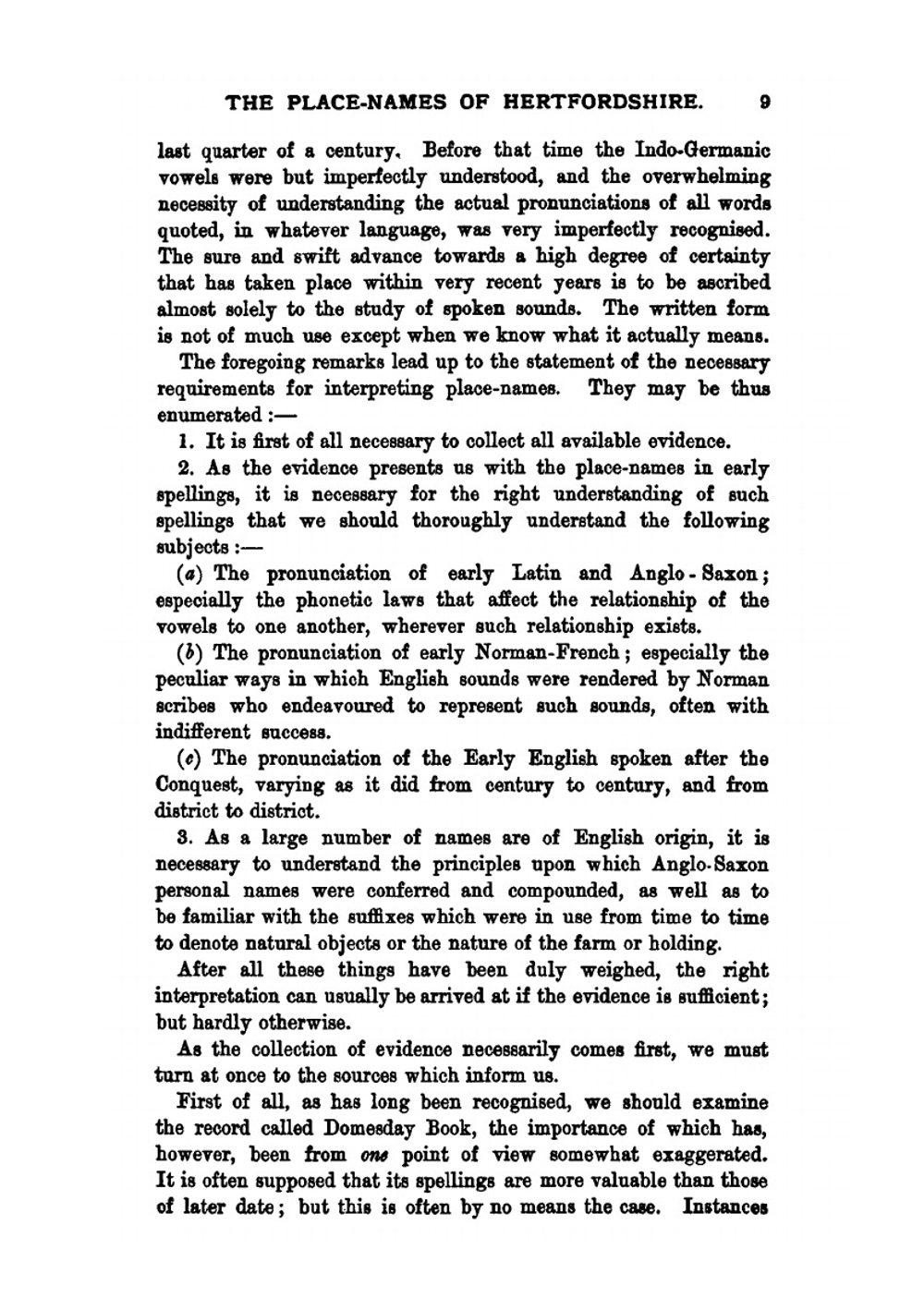 The Place-Names of Hertfordshire | W.W. Skeat