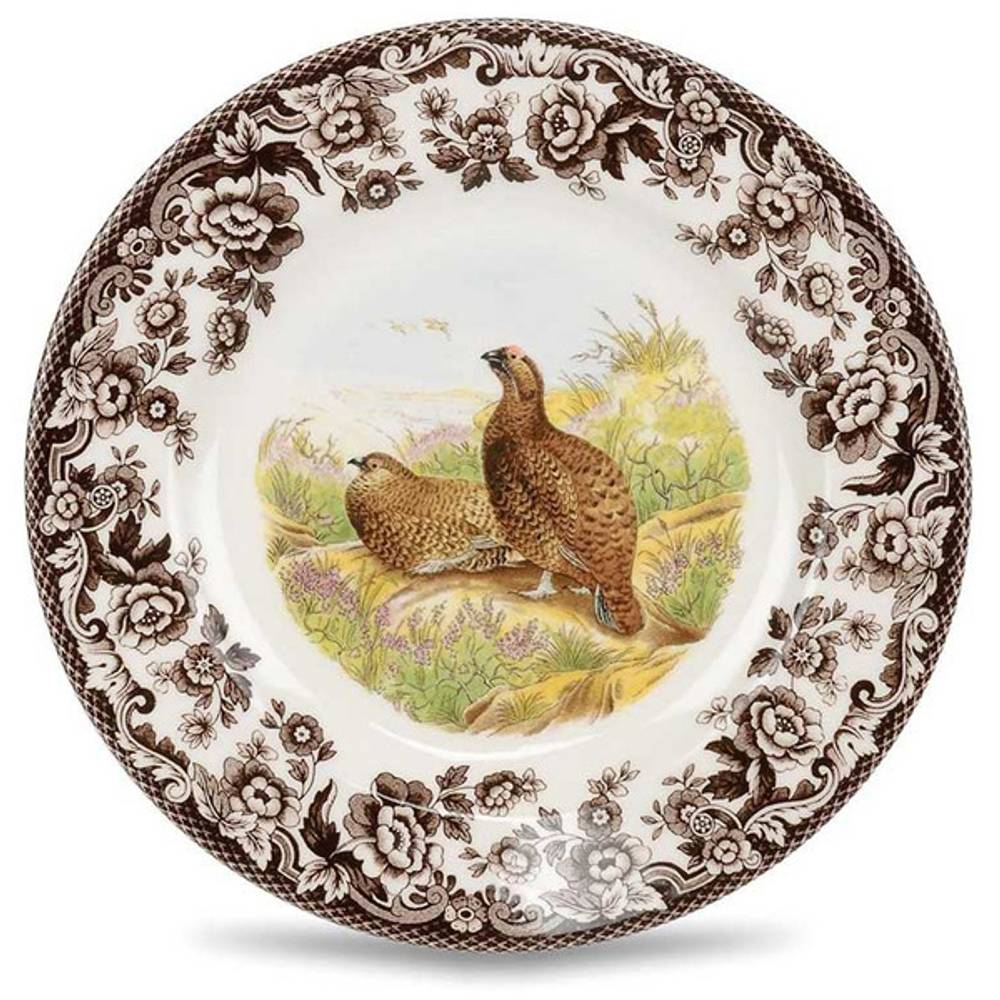 Тарелка закусочная 20см Spode Английские охотничьи мотивы Куропатка
