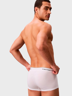 Мужские трусы Calvin Klein боксеры-транки Icon Cotton Stretch 3-Pack Low Rise Trunk Turbulence