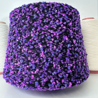 PONPON - Lineapiu; 30% вискоза, 70% п/а; 500м/100гр; цвет: фиолетовый, сиреневый