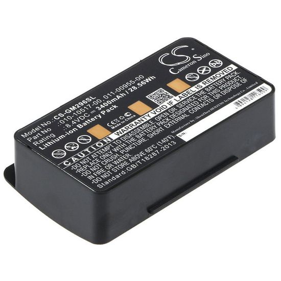 Garmin GPSMAP 276c, 296, 396c, 496 Li-ion аккумулятор 3400 mAh CameronSino (CS-GM296SL)