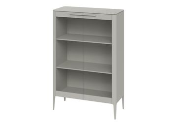 Витрина Type стеклянная высота 150 см (серо-бежевый)