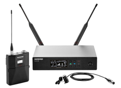 SHURE QLXD14E/83 G51 радиосистема с поясным передатчиком и петличным микрофоном WL183 (круговая направленность)