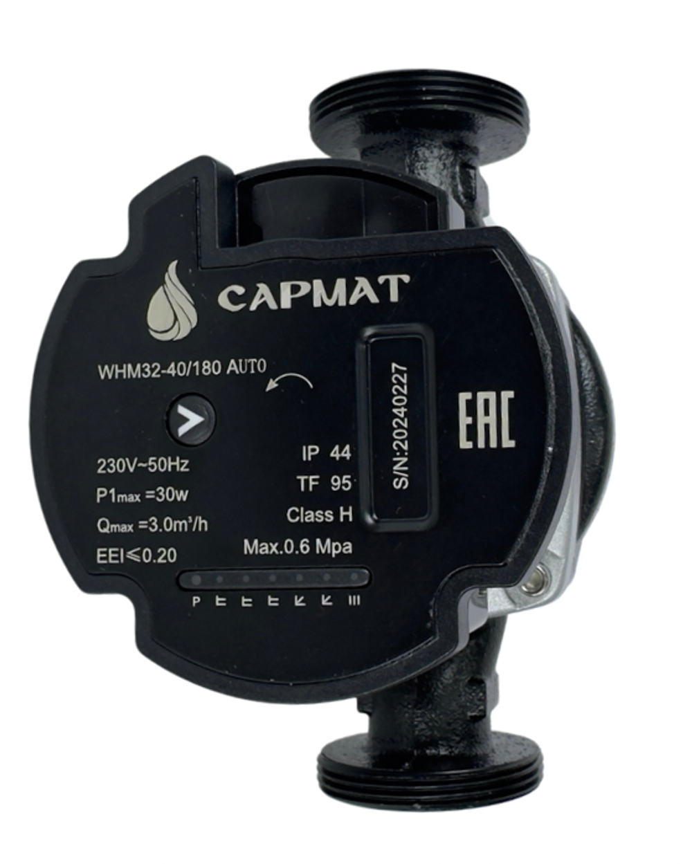 Насос циркуляционный с частотным регулированием САРМАТ WHM32-40 180 мм (CN)
