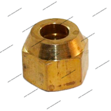 Бронзовая гайка зажима трубки кондиционера под трубу 3/8